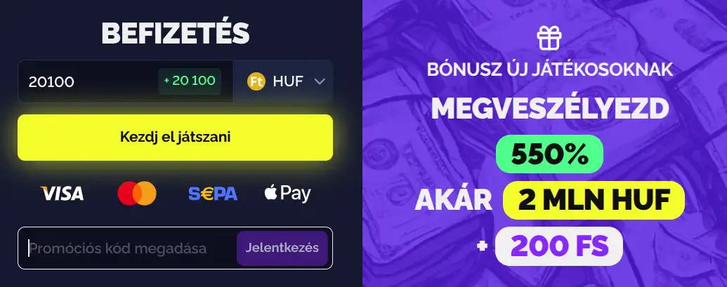Goldbet promóciós kód megadása